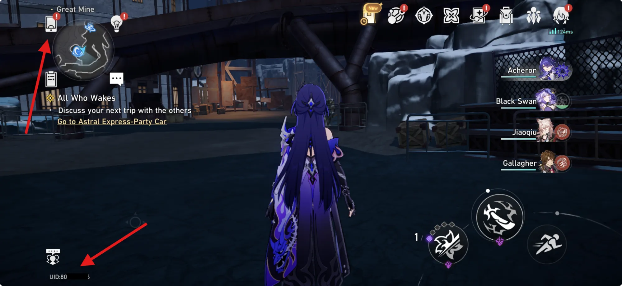 see your Honkai: Star Rail UID