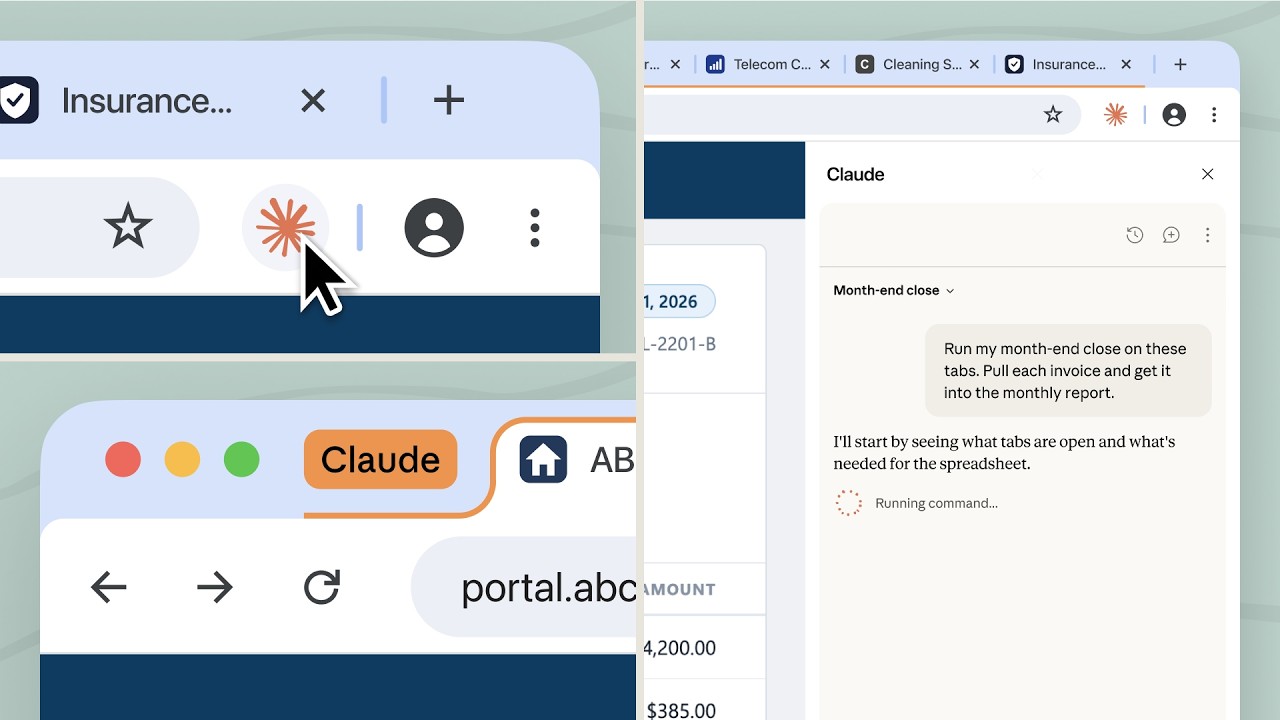 Como usar o Claude Cowork no painel lateral do Chrome