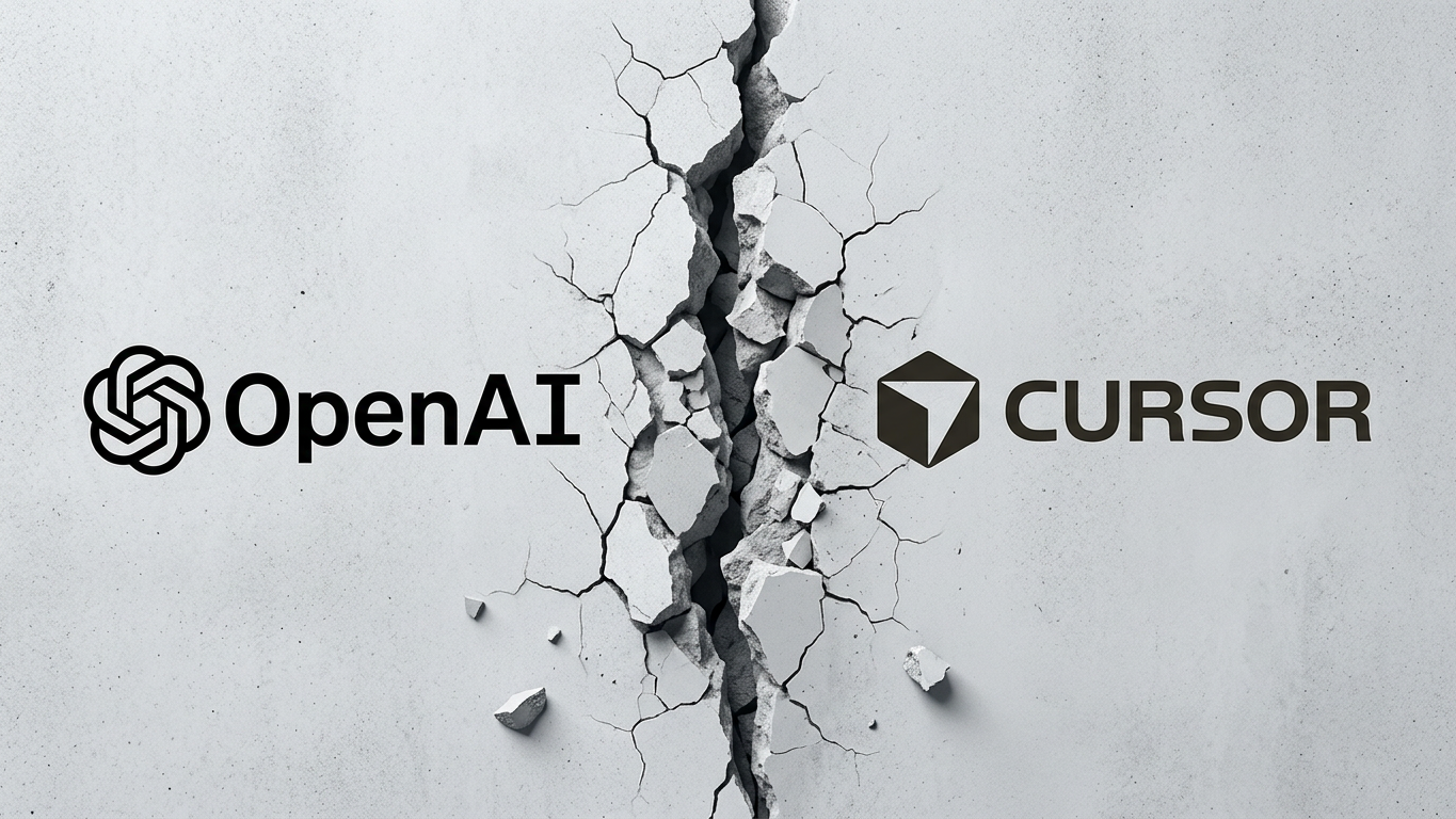 OpenAI و Cursor: ما حدث وما يعنيه لأدوات البرمجة بالذكاء الاصطناعي