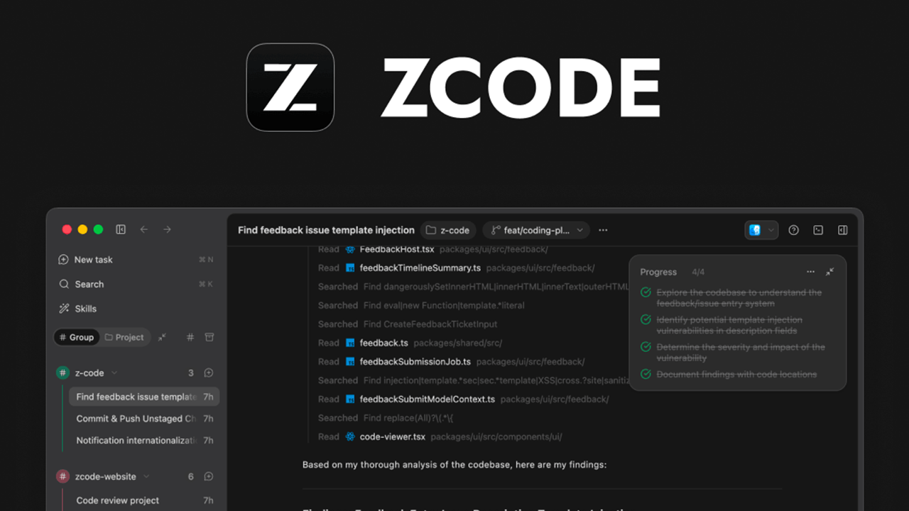 Computer Screen Images Coding Look ZCode Privacy Report: AI Coding Agent Uploaded Git History