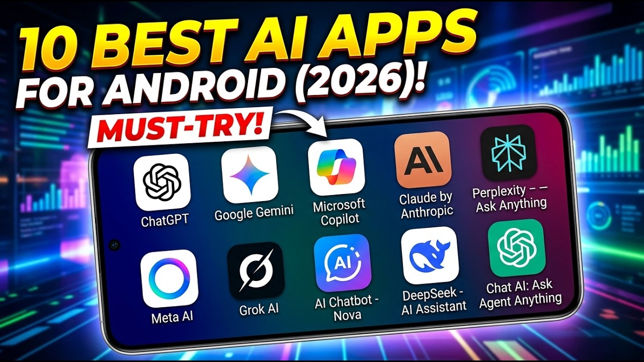 10 Mejores Apps de IA gratis para Android en 2026