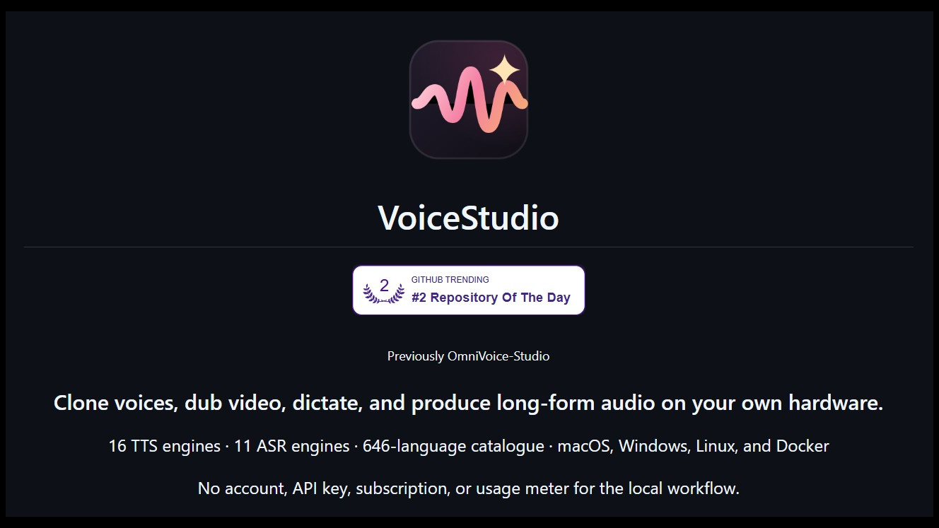 VoiceStudio: A alternativa open source ao ElevenLabs