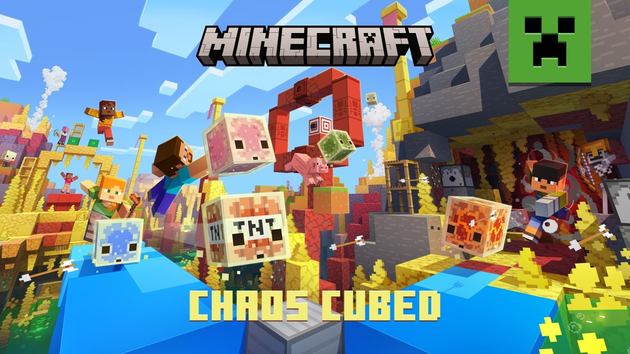 Minecraft: Chaos Cubed añade cubos de azufre, cuevas subterráneas y bloques de cinabrio