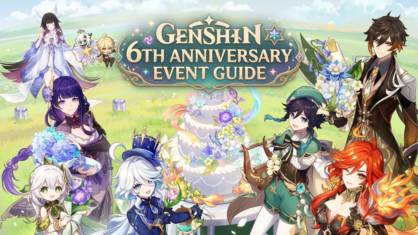 Genshin Impact 6th Anniversary 2026: Date, Rewards, and What to Expect