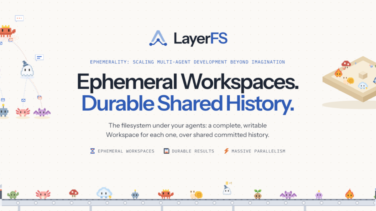LayerFS 1.0: Sistema de archivos para agentes que evita copiar el repo