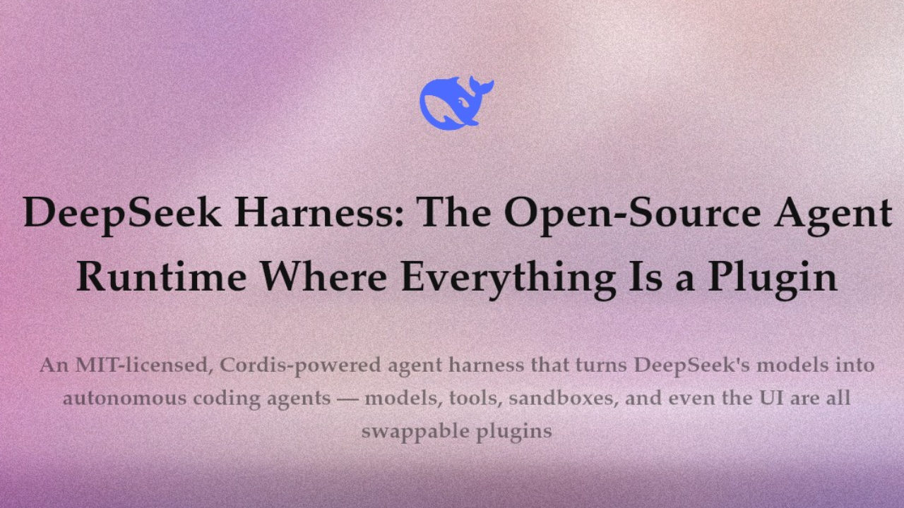 DeepSeek Harness v0.1: A estrutura de agentes de IA explicada