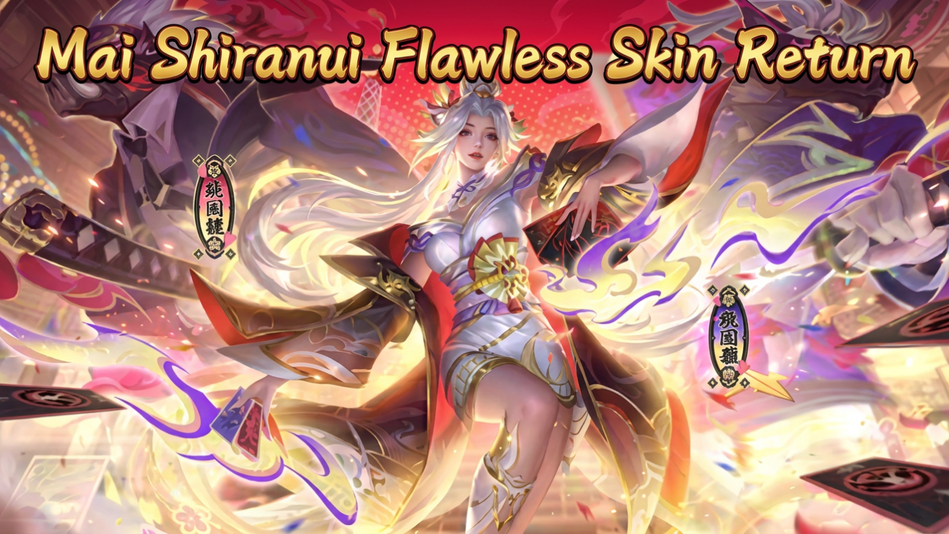 Honor of Kings Mai Shiranui Flawless Skin Returns on September 24