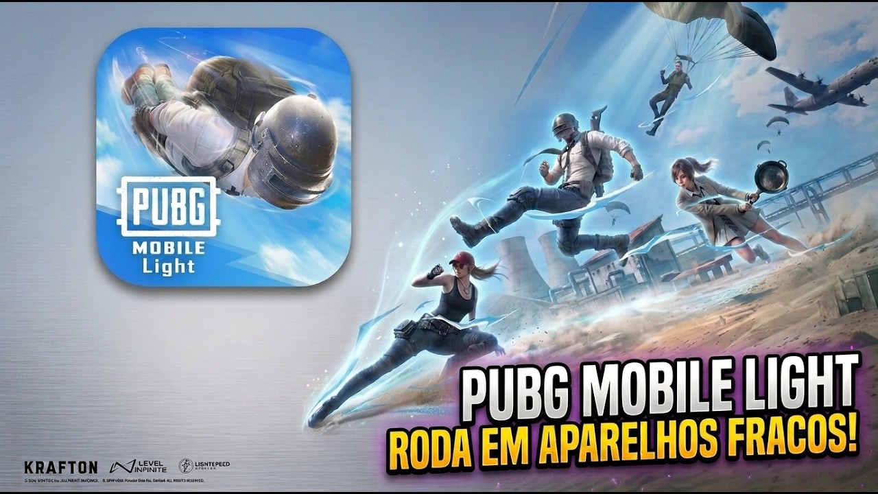PUBG MOBILE LIGHT: Pré-registro abre em 25 de agosto