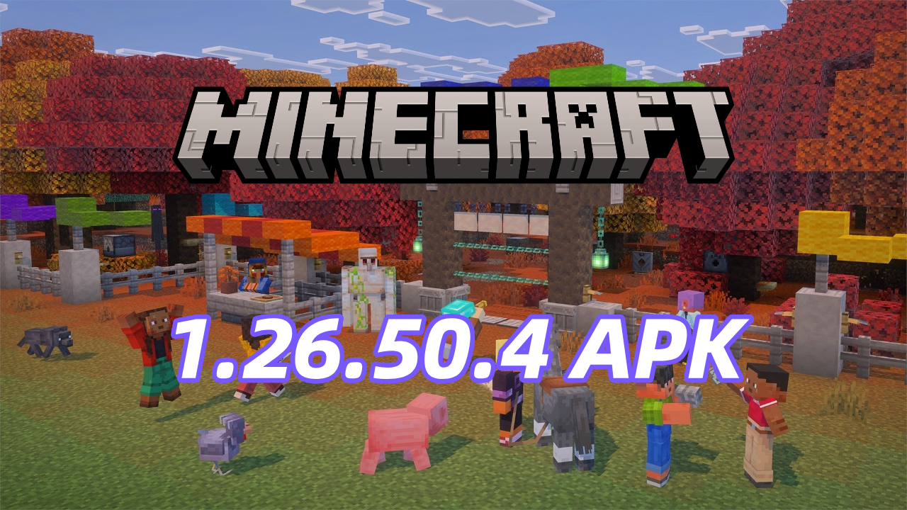 Cómo descargar Minecraft 1.26.50.4 APK última versión gratis para Android 2026