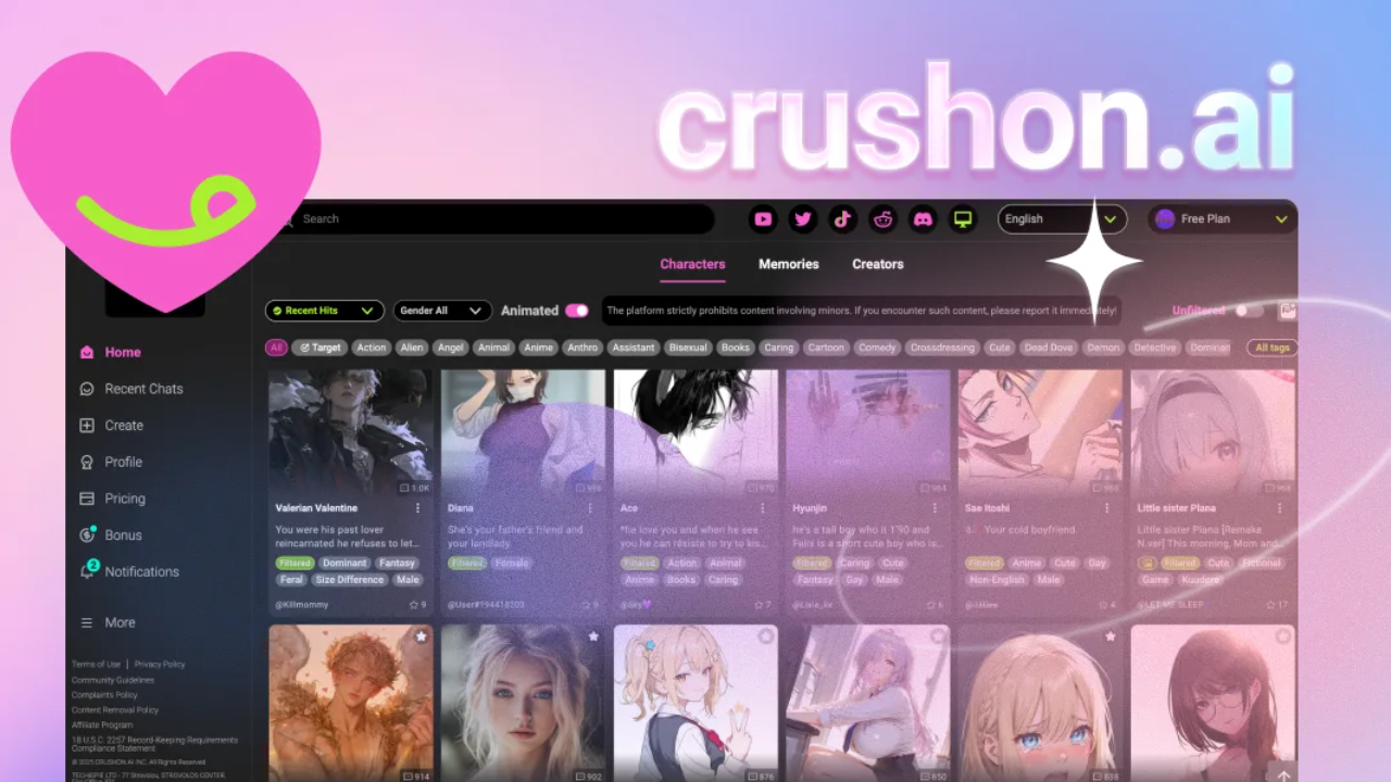 Crushon AI Mod APK: Conheça os Riscos do APK Premium Unlocked