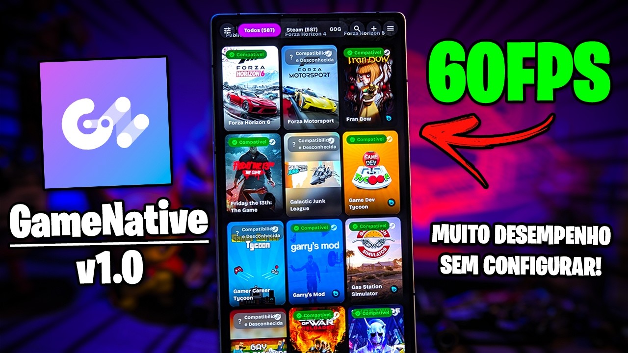 GameNative: Jogando Jogos de PC no Android Explicado