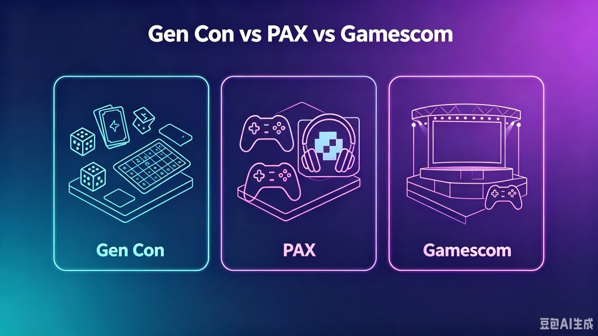 Gen Con vs Gamescom vs PAX: Which Gaming Convention Is Right for You?