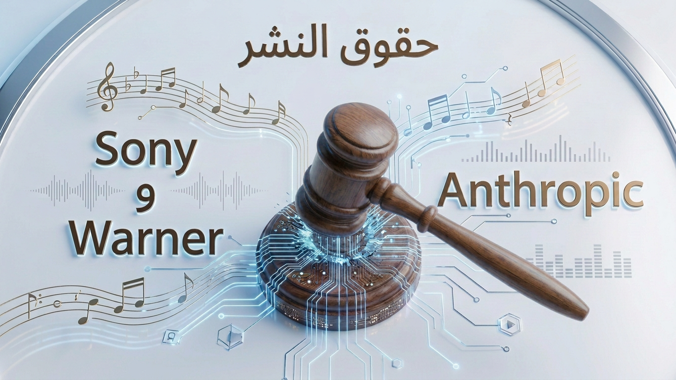 دعوى Sony و Warner ضد Anthropic: ما تعنيه قضية حقوق النشر