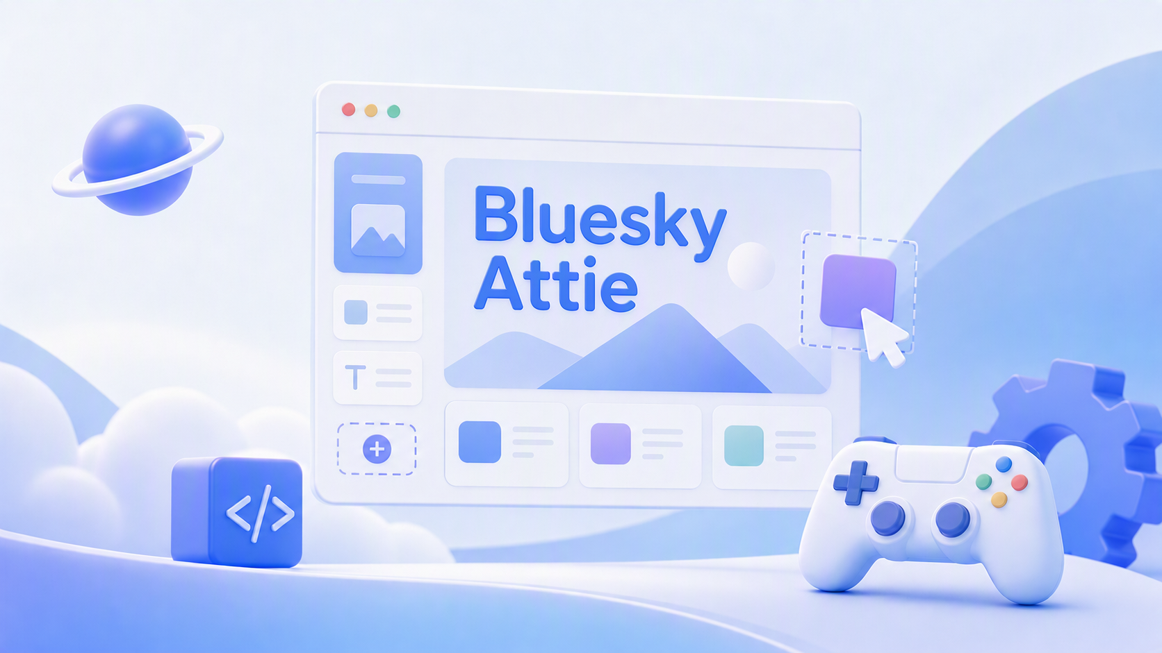 Bluesky Attie 是什麼：提示詞生成網站與遊戲的建站工具指南