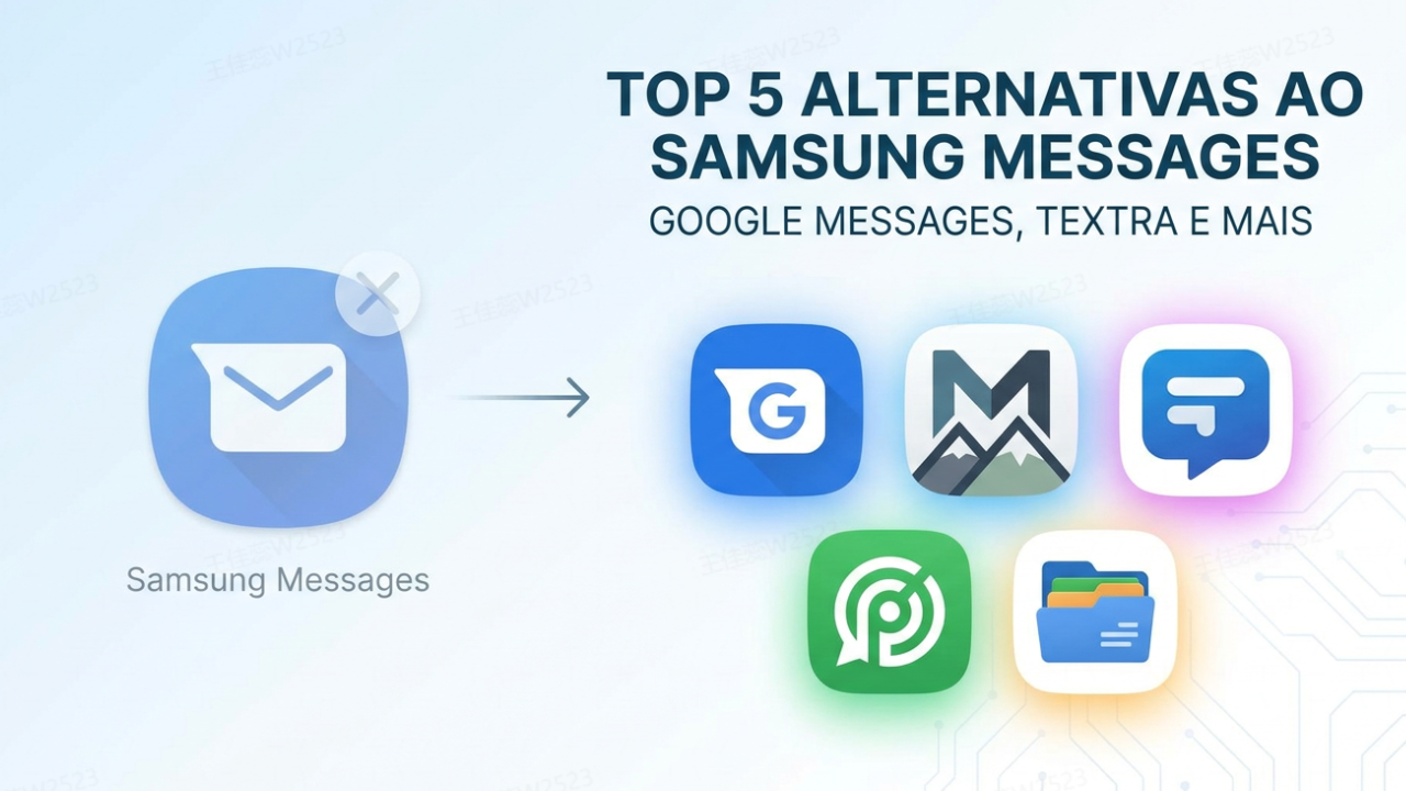 5 Melhores Alternativas ao Samsung Messages para Android em 2026
