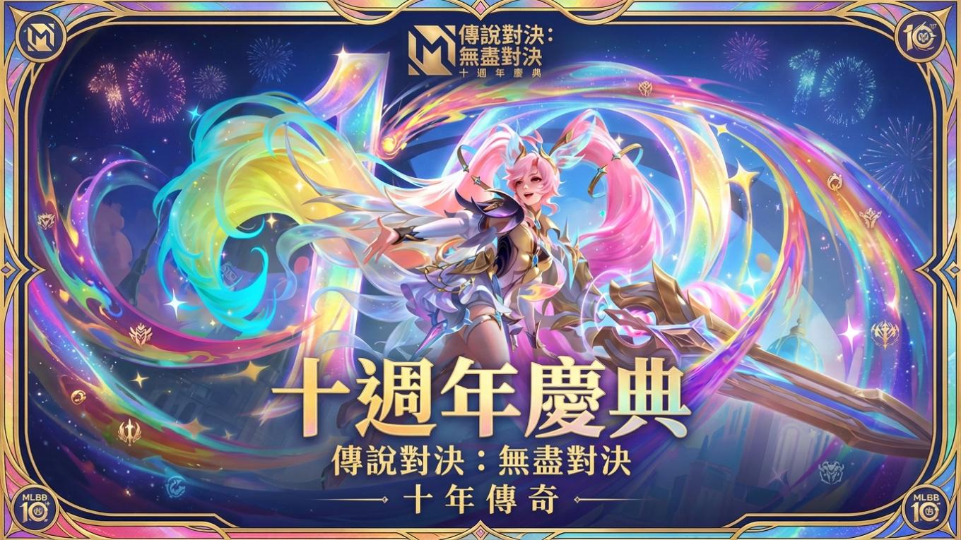 MLBB 十週年活動攻略：免費造型與全階段完成順序一覽
