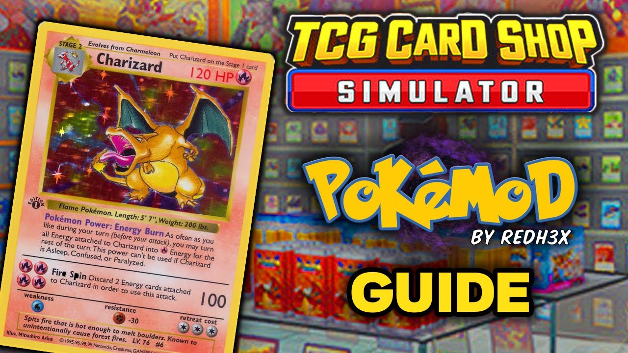 Real TCG Overhaul: Qué es el mod de Pokémon para TCG Card Shop Simulator