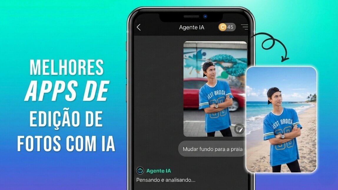 Os melhores editores de fotos com IA para Android: top 5 de 2026