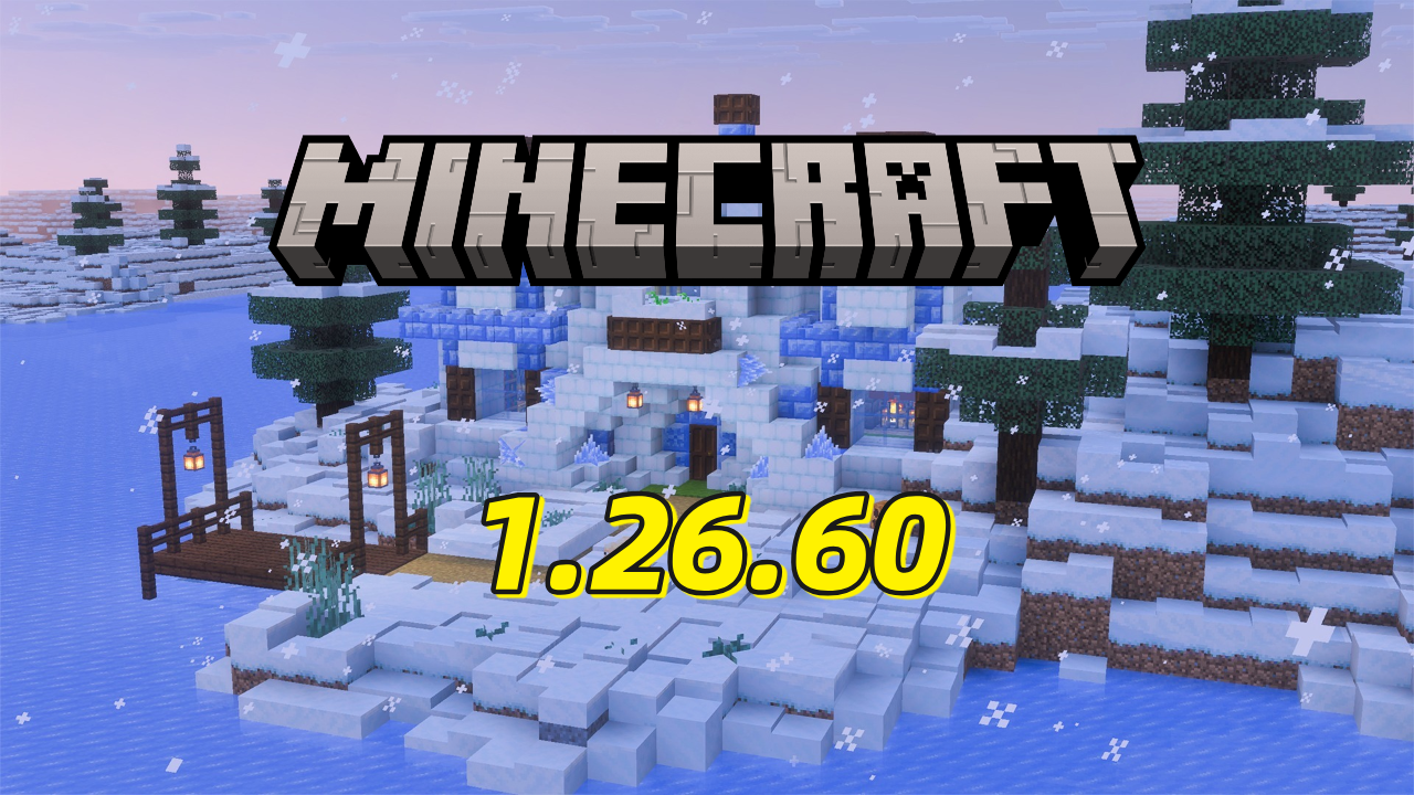 Minecraft 26.60: Contenido de invierno, novedades, mejoras en la actualización