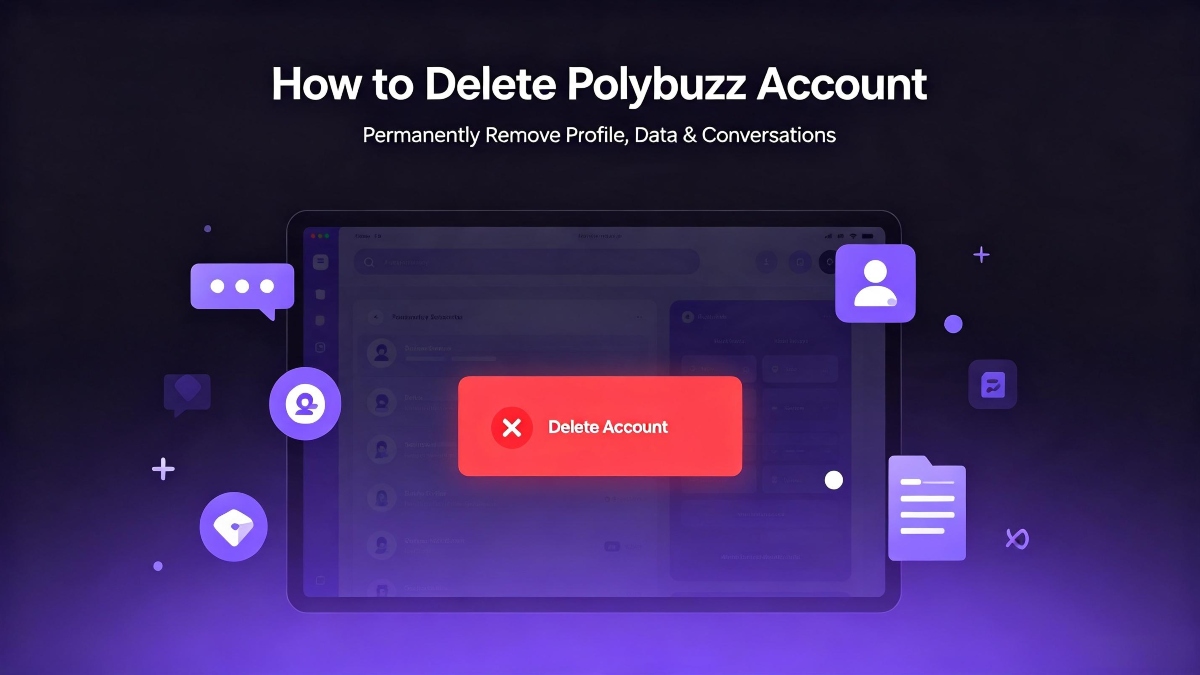 How to Delete My Polybuzz Account