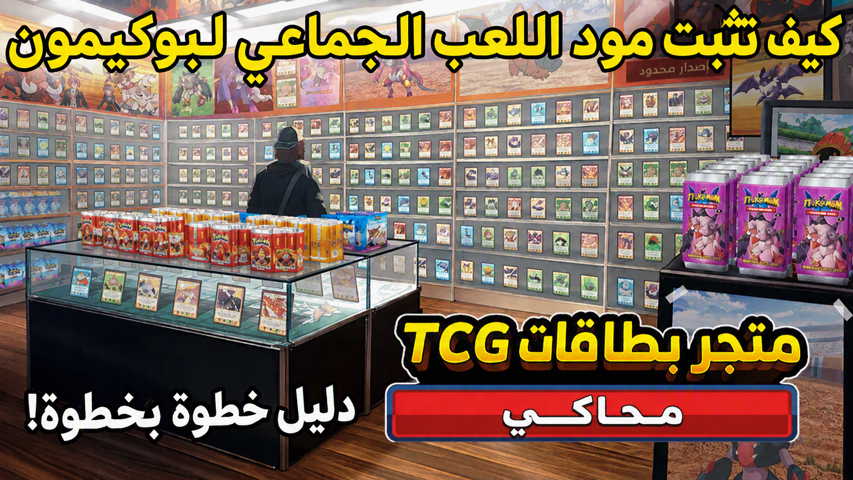 كيف تثبّت مود اللعب الجماعي لبوكيمون في TCG Card Shop Simulator