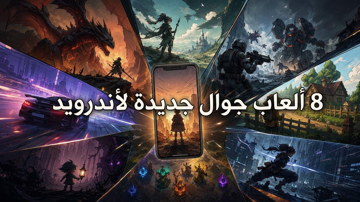 8 ألعاب جوال جديدة لأندرويد في سبتمبر 2026