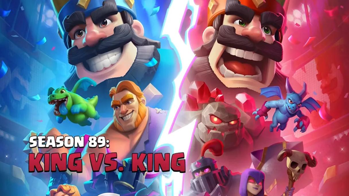 Clash Royale Stagione 89 "King vs. King": cosa aspettarsi dall'aggiornamento di novembre 2026