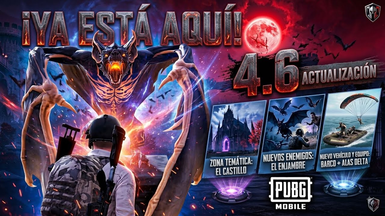 PUBG Mobile 4.6: Fecha de lanzamiento, modo Vampiro y lo que sabemos