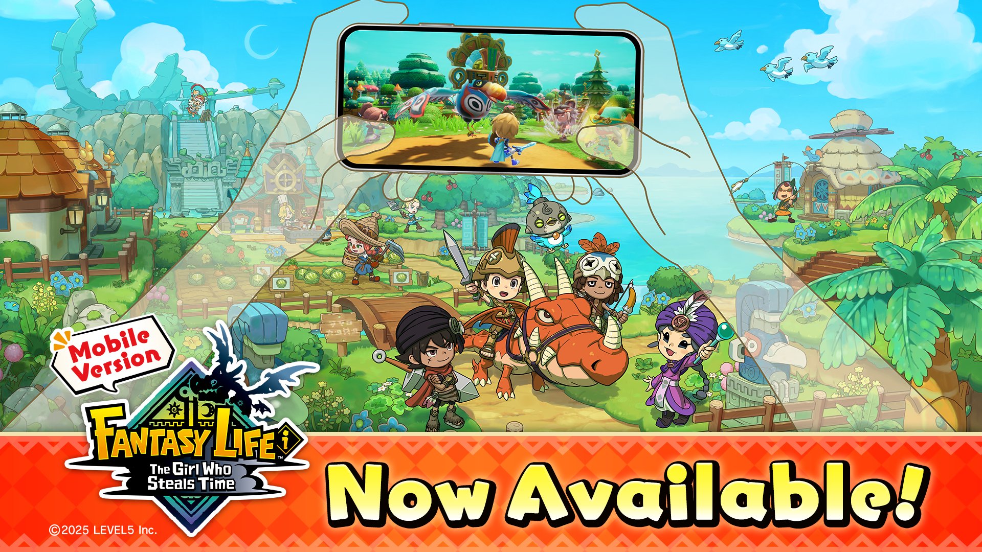 Fantasy Life i ya está disponible en Android e iOS: jugabilidad, precio y plataformas