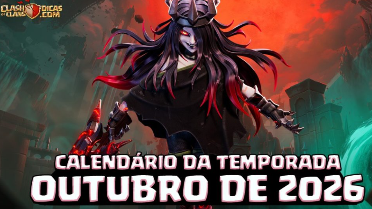 Clash of Clans Outubro 2026: Tudo Sobre a Temporada Clash-O-Ween