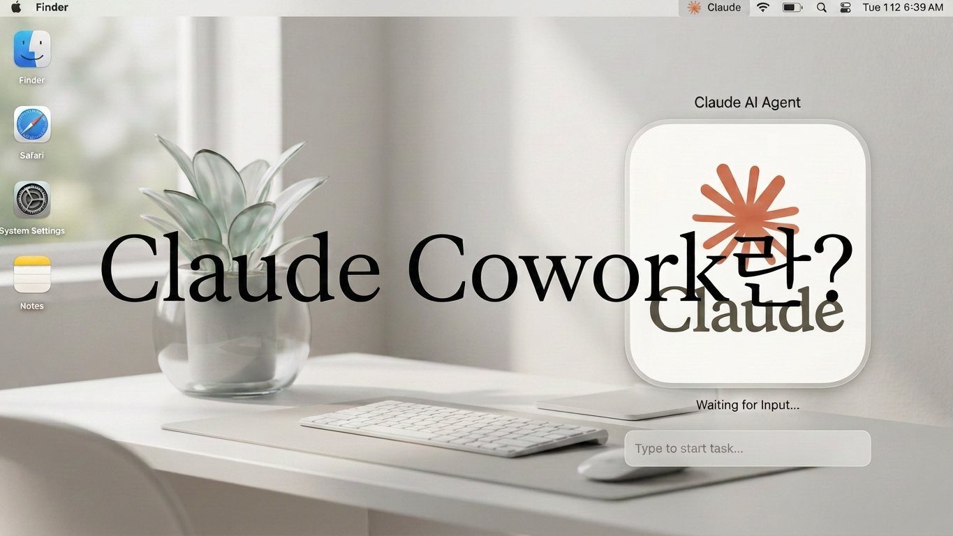 Claude Cowork란? 앤트로픽 AI 업무 도우미 기능 완벽 설명 | 데스크톱 AI 에이전트