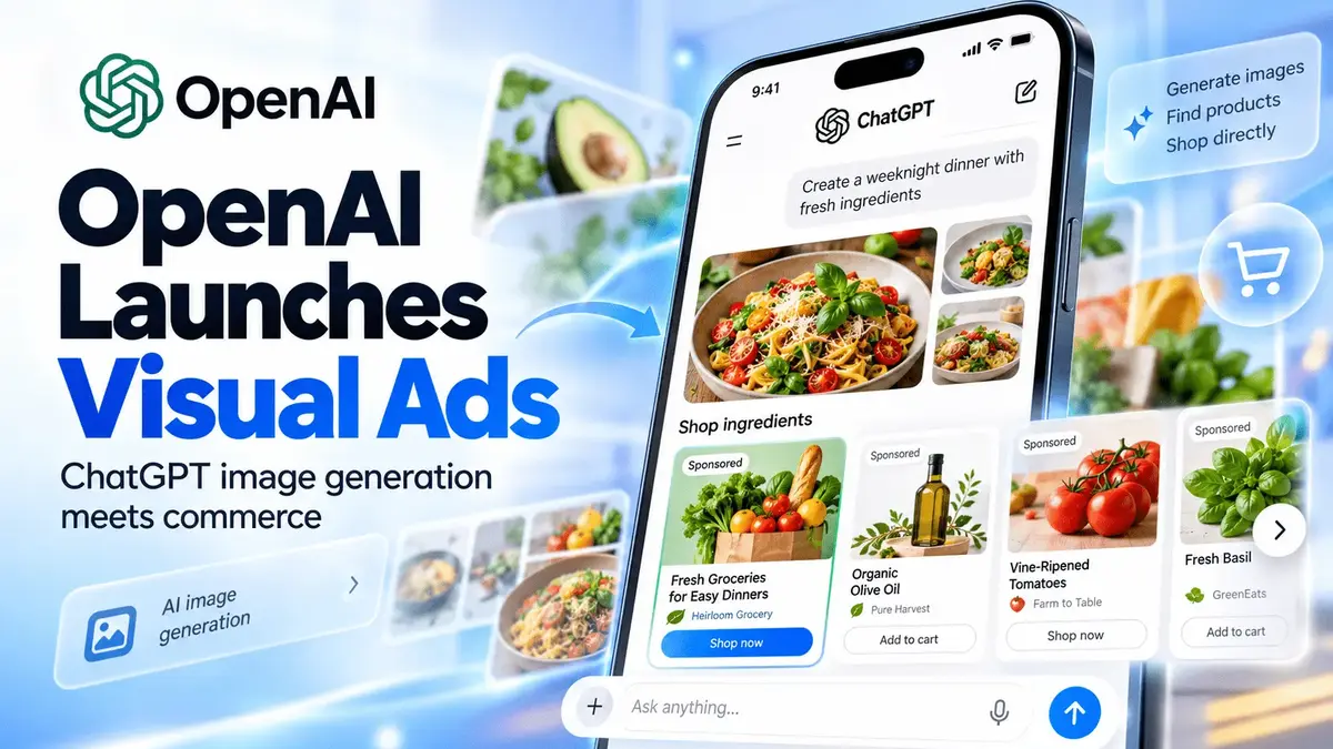 OpenAI anunció los anuncios visuales de ChatGPT el 5 de octubre de 2026