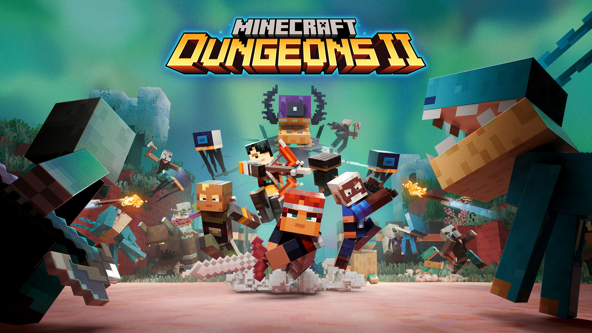 Minecraft Dungeons II: lançamento, plataformas e o que muda no gameplay cooperativo
