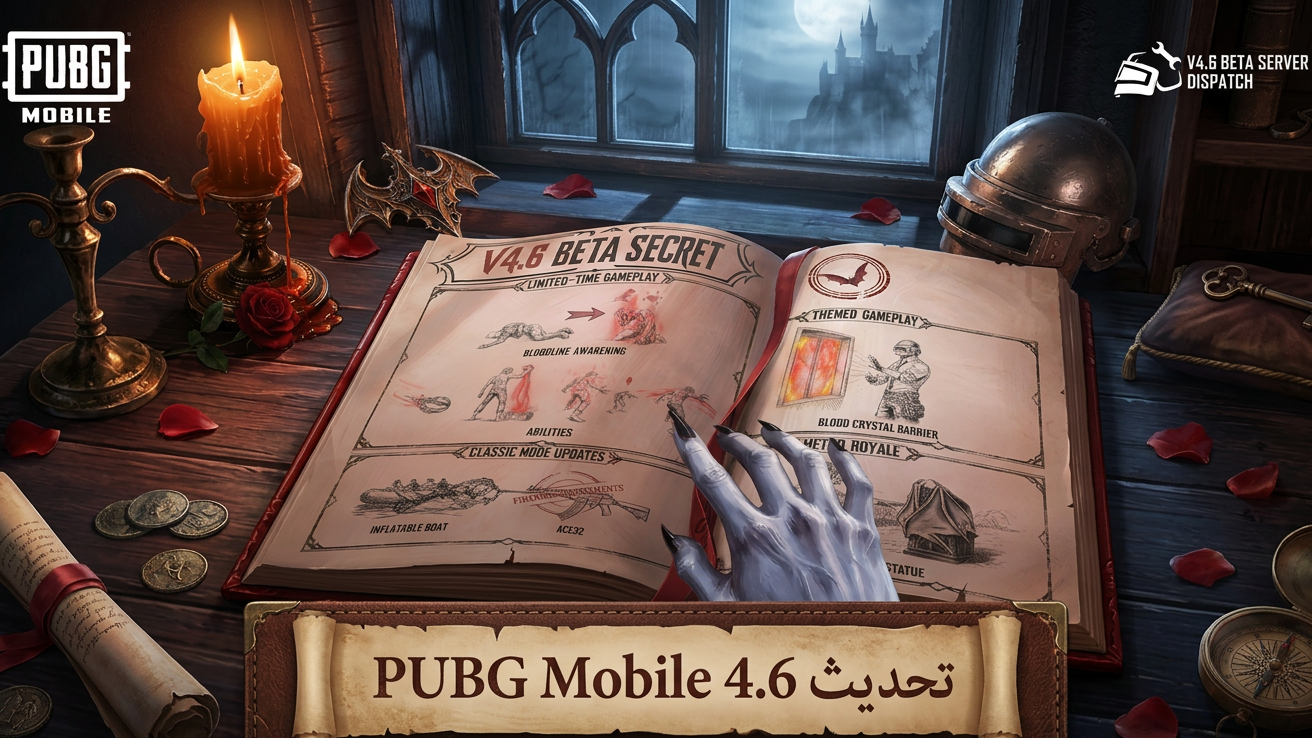 تحديث PUBG Mobile 4.6 Beta يكشف عن وضع مصاصي الدماء وقدرات خارقة للطبيعة في خريطة Erangel