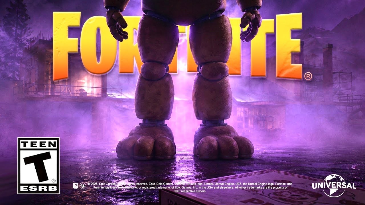 Fortnite x Five Nights at Freddy's: La colaboración se lanza el 1 de octubre junto con Fortnitemares 2026