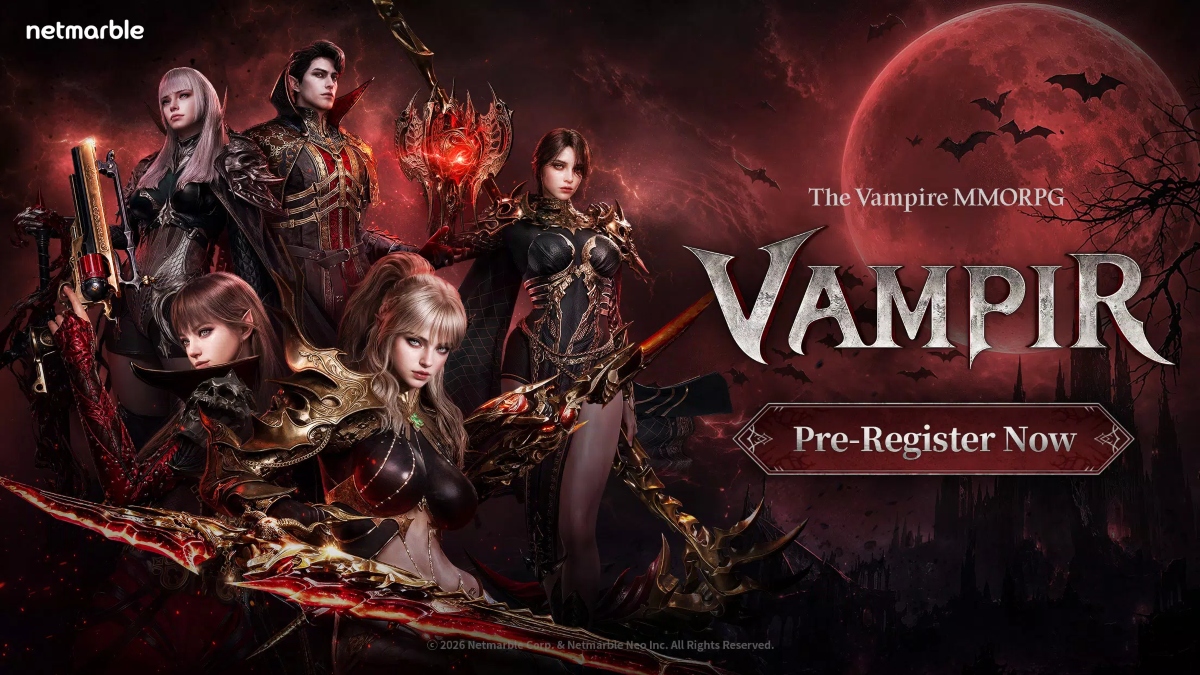 Vampir Global Launch: Netmarble's Vampire MMORPG Expands