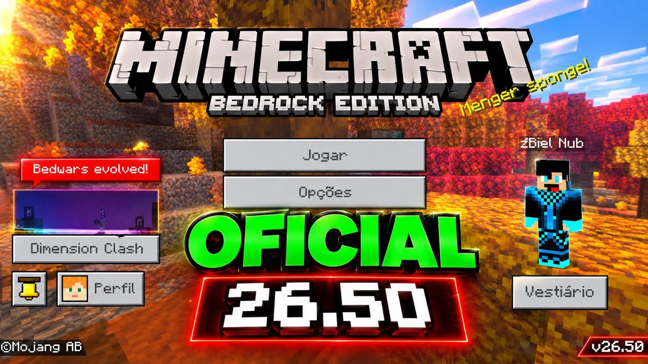 Minecraft 26.50: novidades da atualização Wilderness Bound