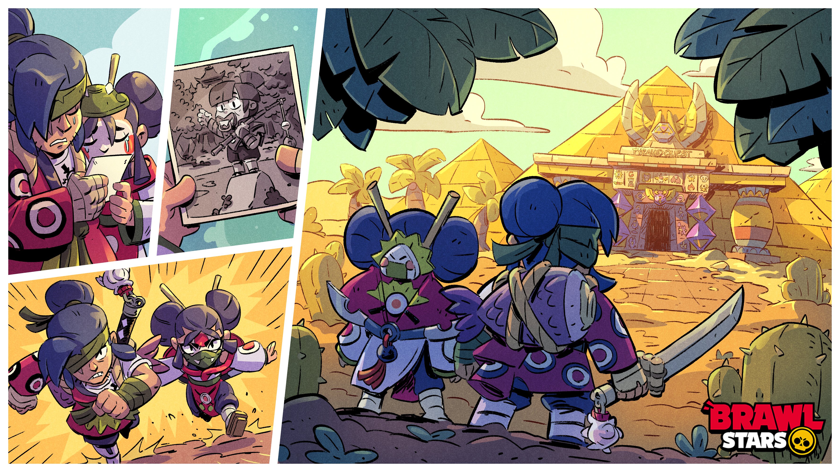 Brawl Stars: El evento comunitario "Escape Pyramid Quest" comienza el 28 de julio de 2026