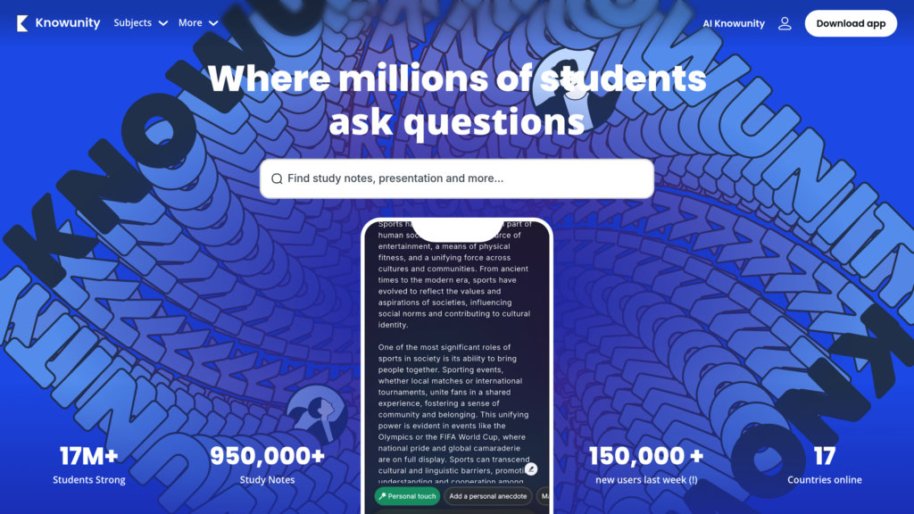 Knowunity Web: Como Usar o App de Estudos no Computador Sem Baixar Nada