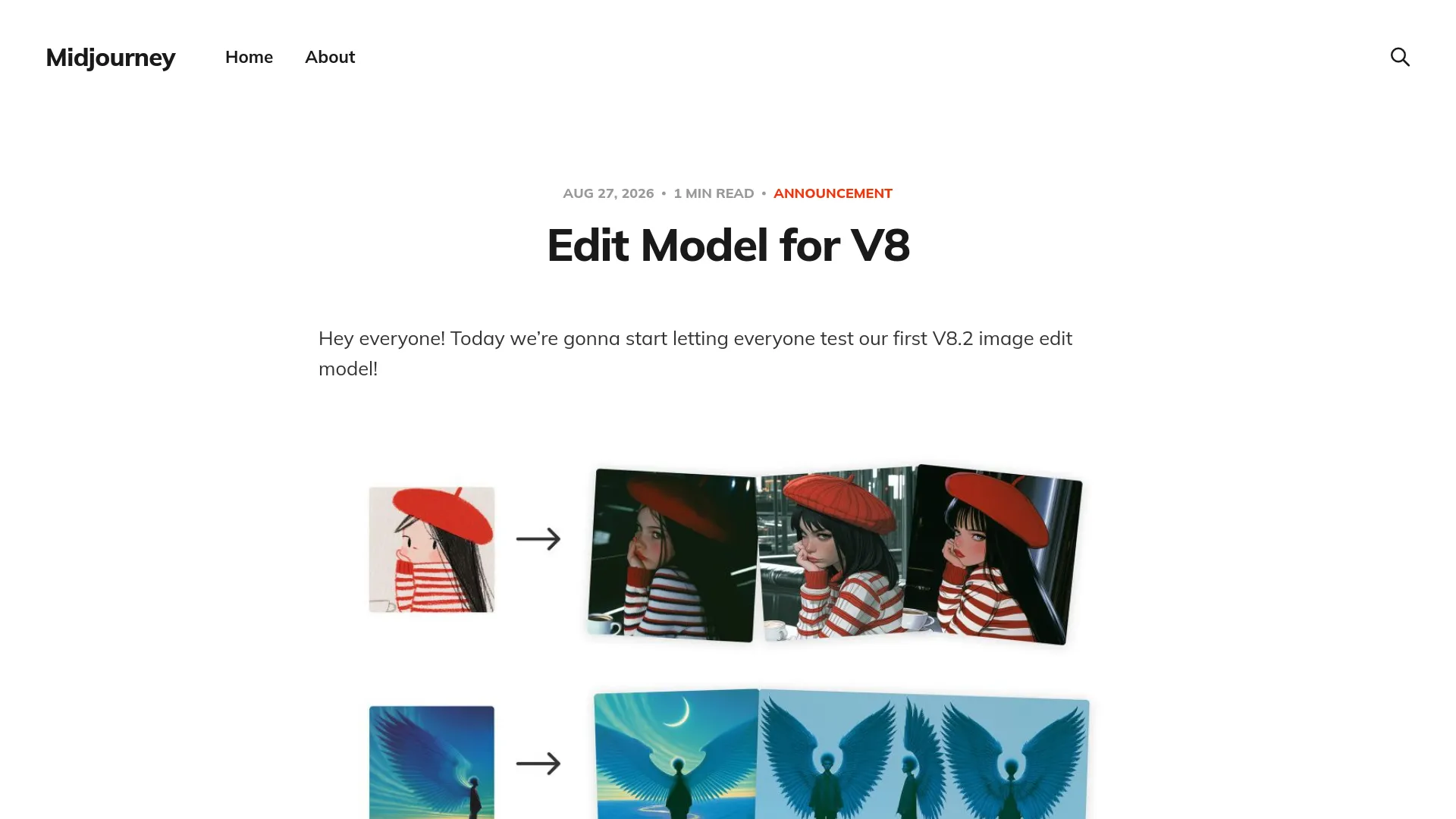 Midjourney V8.2 Edit: Edición de Imágenes con IA