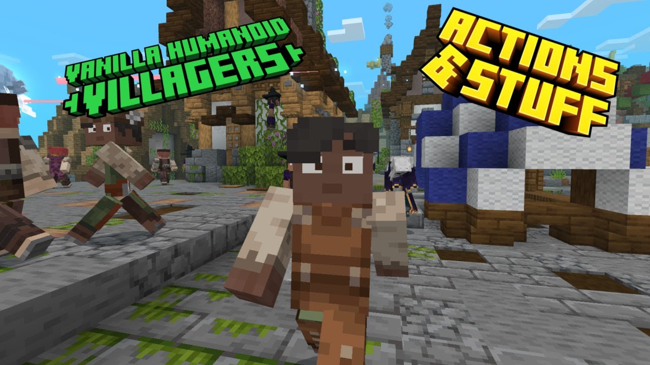 Villager News Add-On vs Actions & Stuff vs aldeanos vainilla: ¿Cuál elegir?