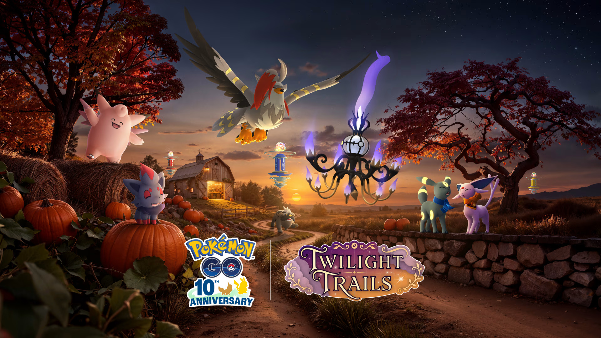 Pokémon GO octubre 2026: Halloween, Twilight Trails y Zorua