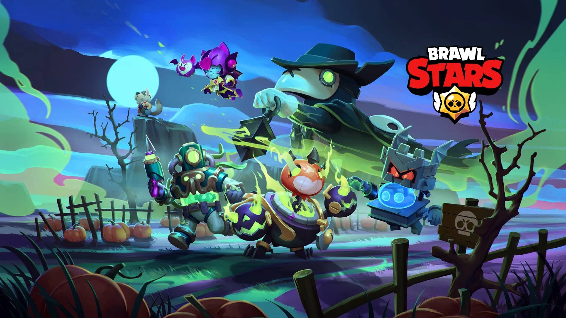 Brawl Stars Brawl-O-Ween: сезон 55 и новый боец Vince