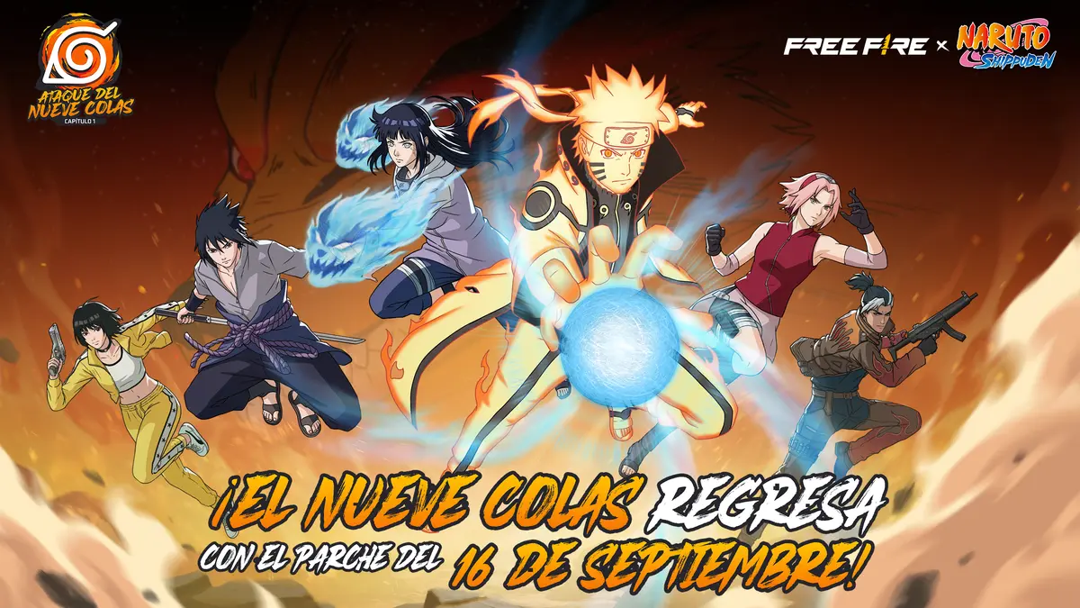Guía de la actualización Free Fire OB55: armas nuevas y Naruto