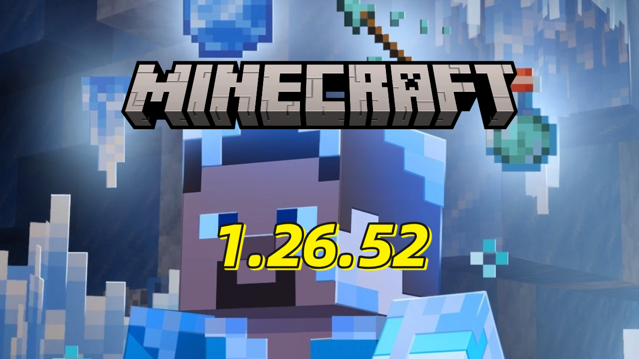 Minecraft 26.52: Actualización hotfix de Bedrock con correcciones