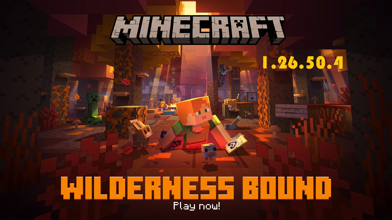 تحديث Minecraft Bedrock 1.26.50.4 : Wilderness Bound وبيئة Dappled Forest الجديدة