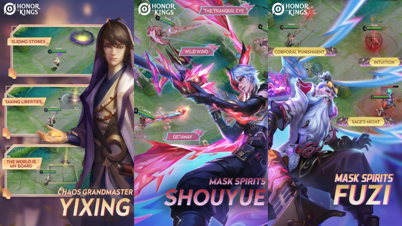 Honor of Kings New Honor Pass Drops September 17 With a Free Chaos Grandmaster Yixing Skin