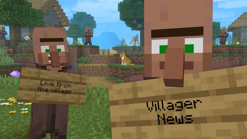 Minecraft Villager News 1.0 Add-On: Lanzamiento y novedades de la actualización