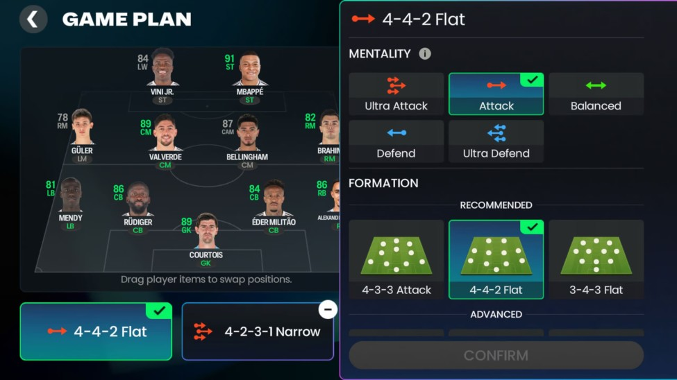 FC Mobile Beta 27 Novidades