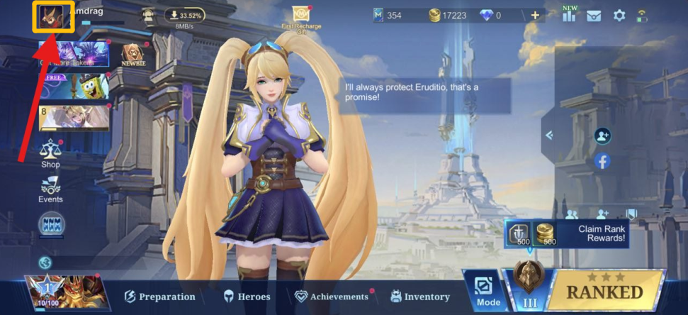 Redeem Mobile Legends: Bang Bang Codes